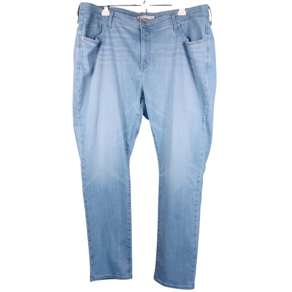 Levi's 311 Shaping Skinny Jeans Plus Size 24W Light Wash Tummy Slimming Stretch - Picture 4 of 9